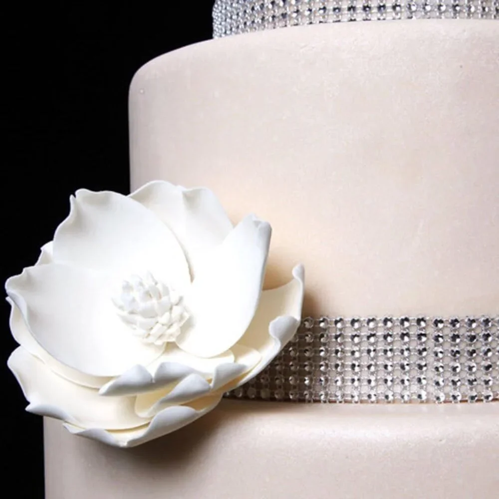 1 Yard Sparkling Rhinestone Mesh Ribbon for Event Decoration